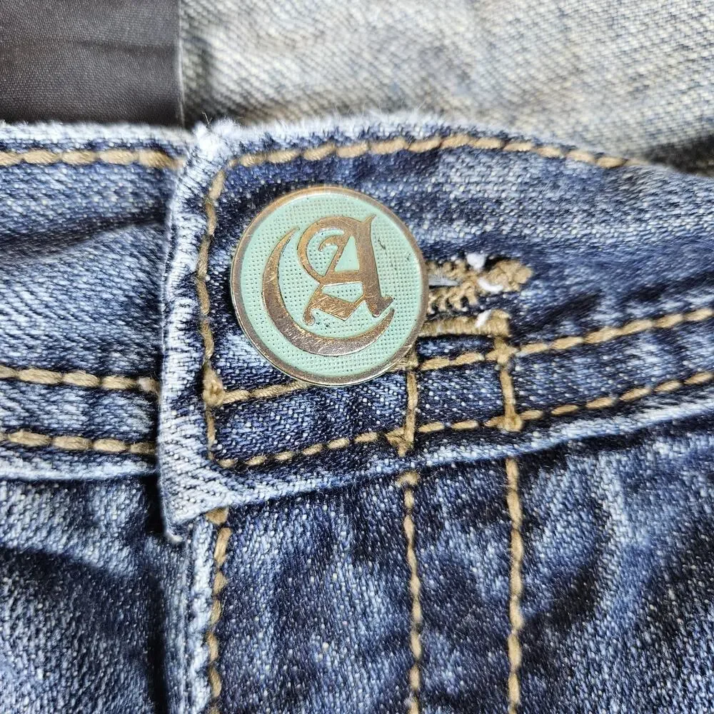 Y2K Wide Leg Jean Men 36x29 Southpole Blue A Prodigee Straight 90s 2000s Baggy